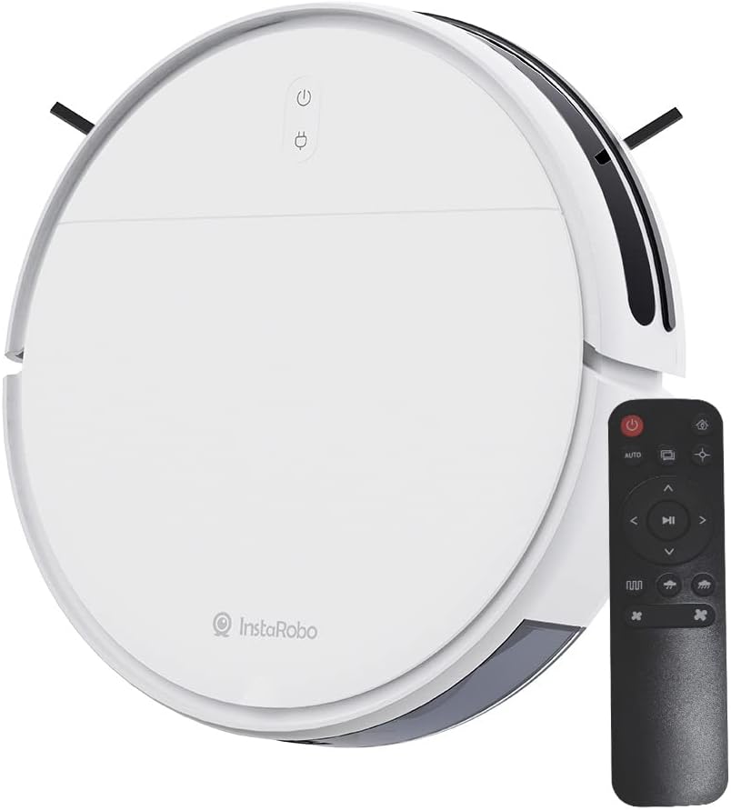 Robot Vacuum Cleaner with Precise Navigation, 2 in 1 Vacuum and Mop, Smart Mapping (Blue) E8981