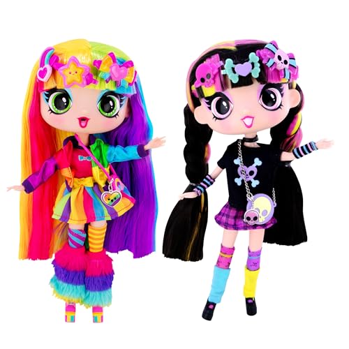 Set of 2 Fashion Dolls, 11 inches J9009