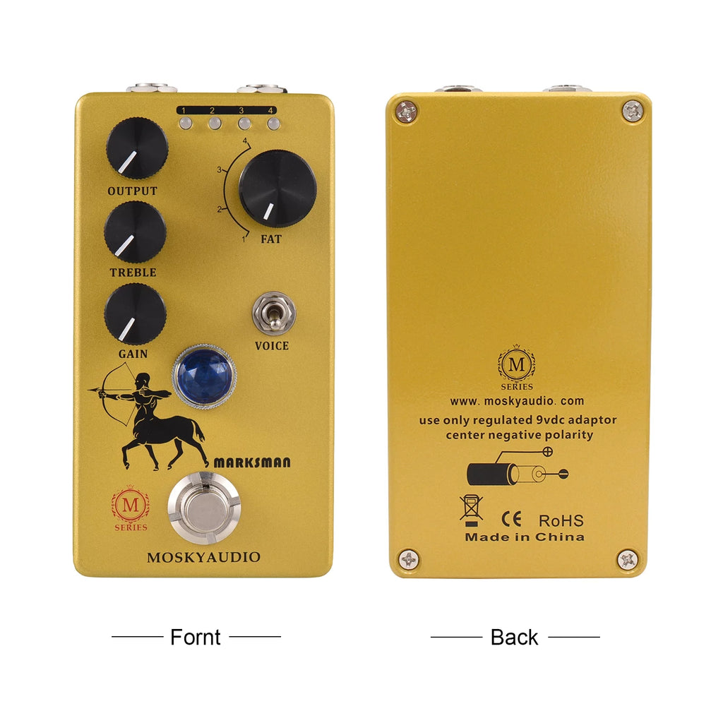 Guitar Pedal with 4 Clipping Modes W2847