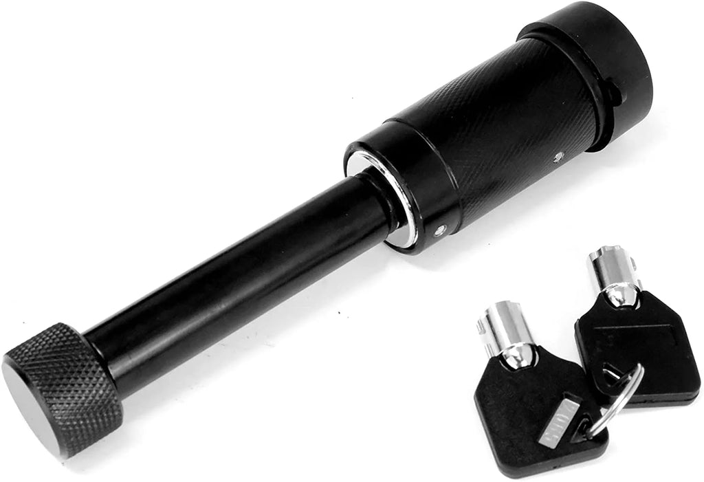 5/8" and 1/2" Black Trailer Hitch Pin Lock Set L3628