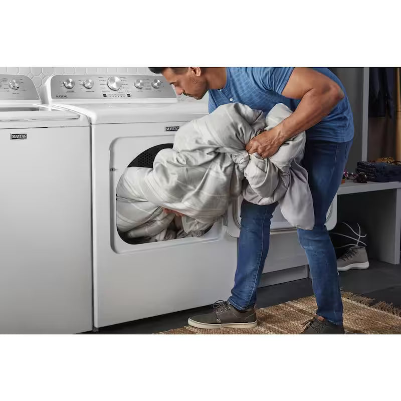 7.0 cu. ft. Vented Electric Dryer in White T259