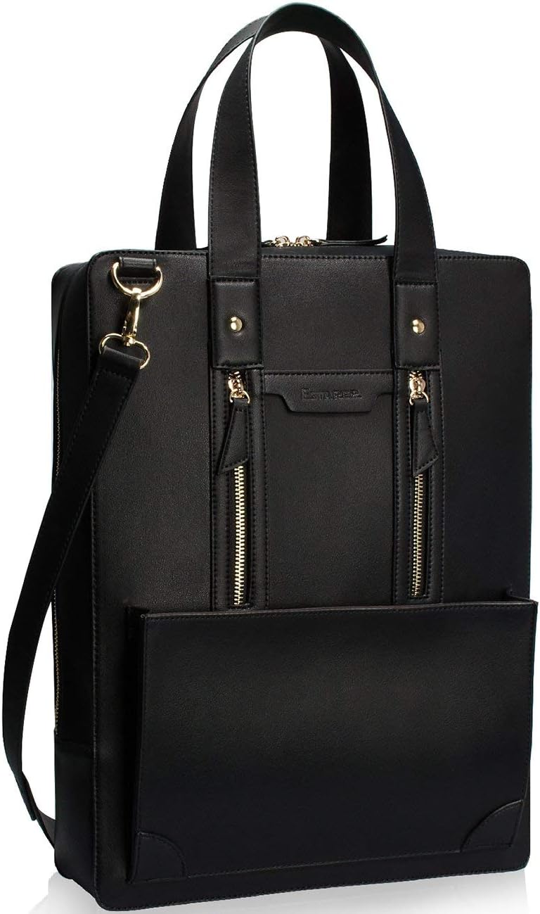 15.6 Inch PU Leather Laptop Briefcase Bag N733046