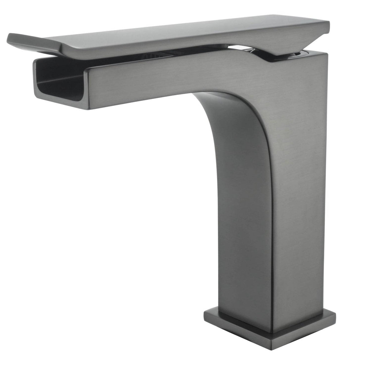 Satin Brass Single-Handle Bathroom Faucet C273