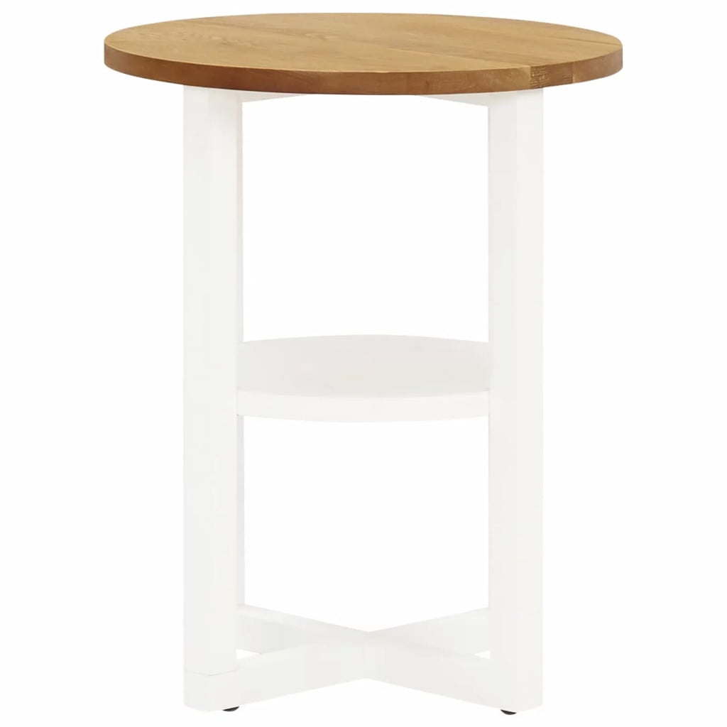 15.7"x19.7" Solid Oak Wood Table D35568