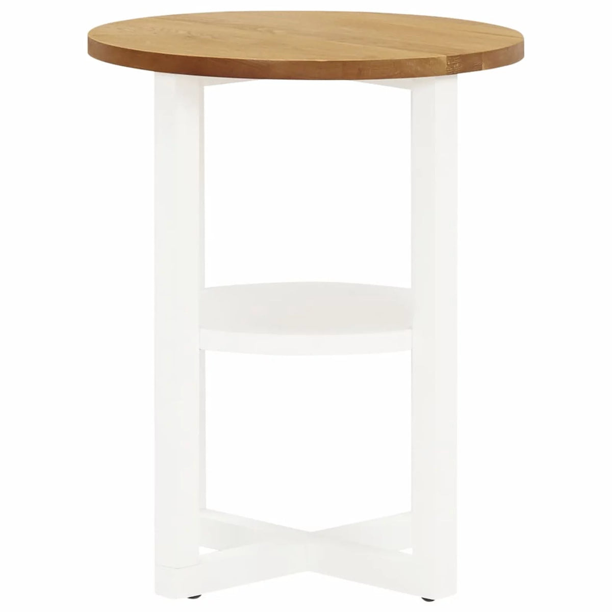 15.7"x19.7" Solid Oak Wood Table D35568