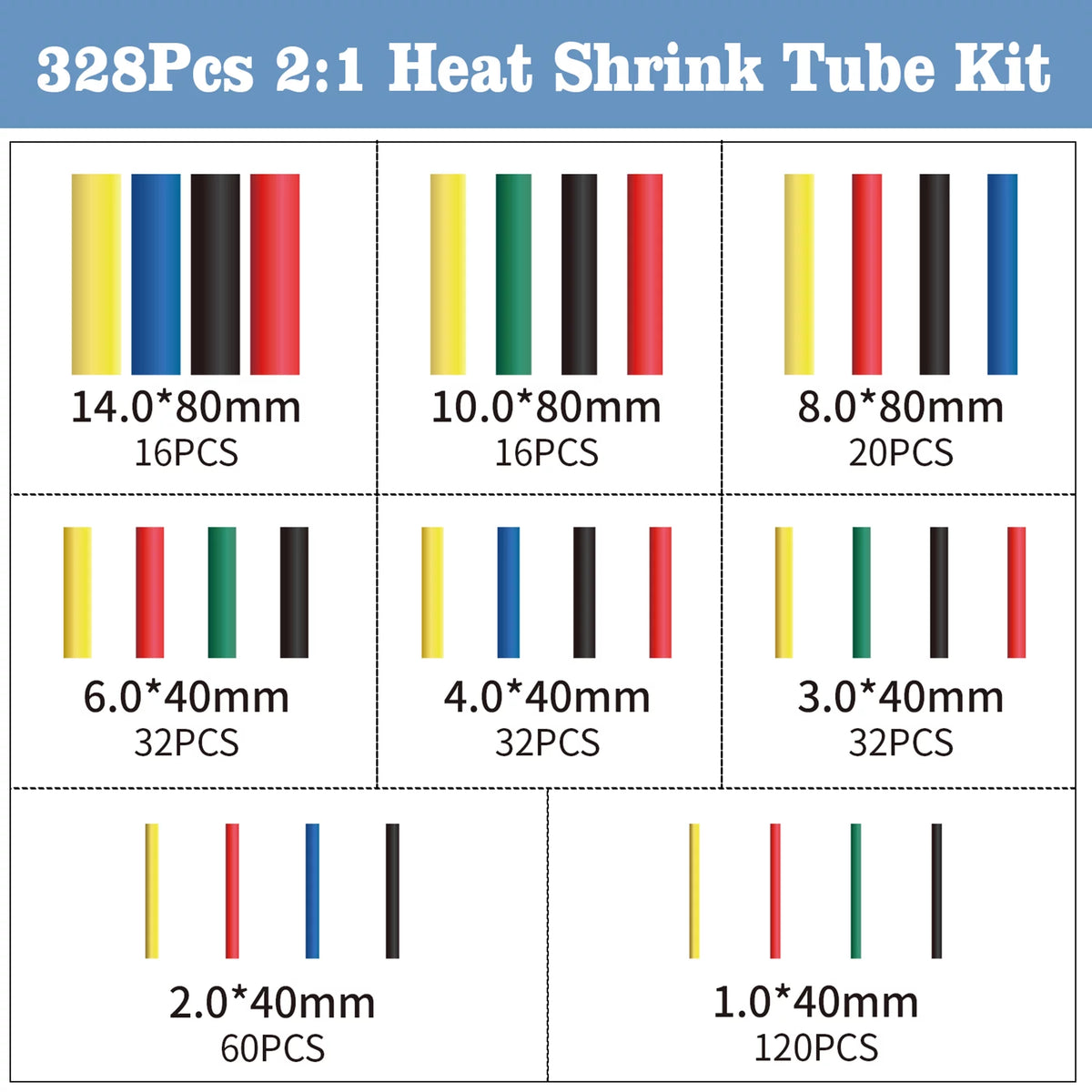 678Pcs Electrical Connector Kit Crimp Terminal Heat Shrink Tube Wire Connectors T575