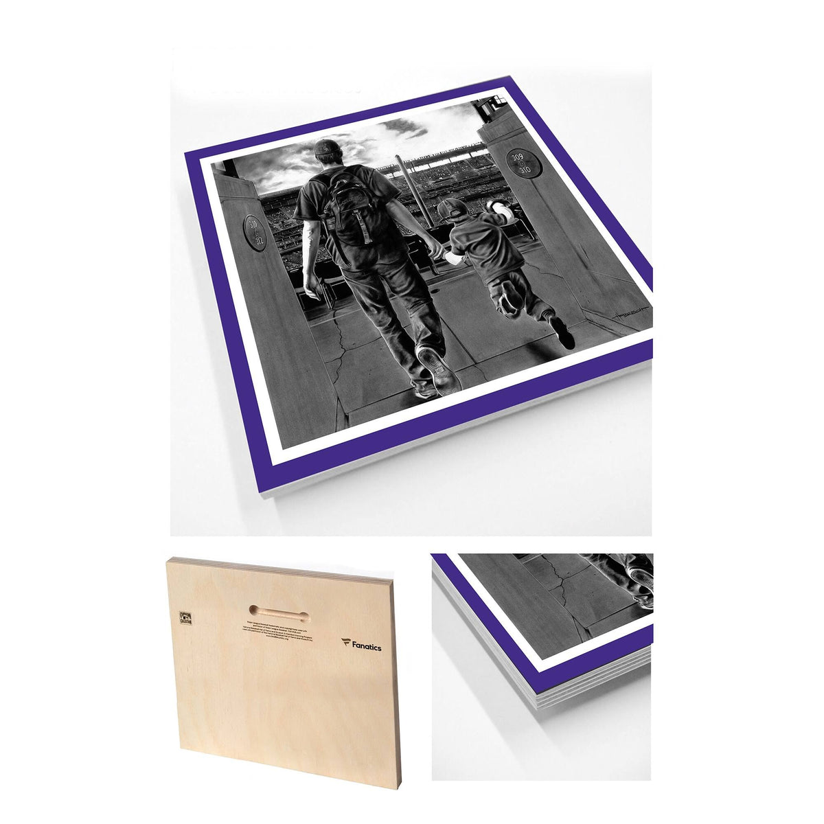 24x22 x 22x22 Wood Print U31144