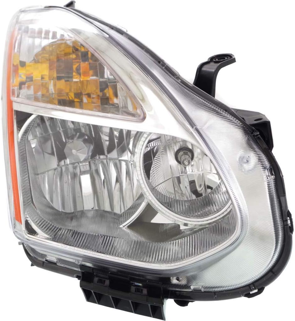 Passenger Side Halogen Headlight Assembly for Nissan Rogue 08 I618