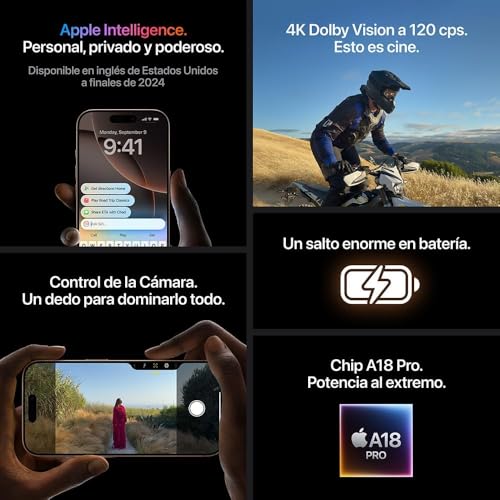 iPhone 16 Pro 256GB Black Titanium Unlocked D768