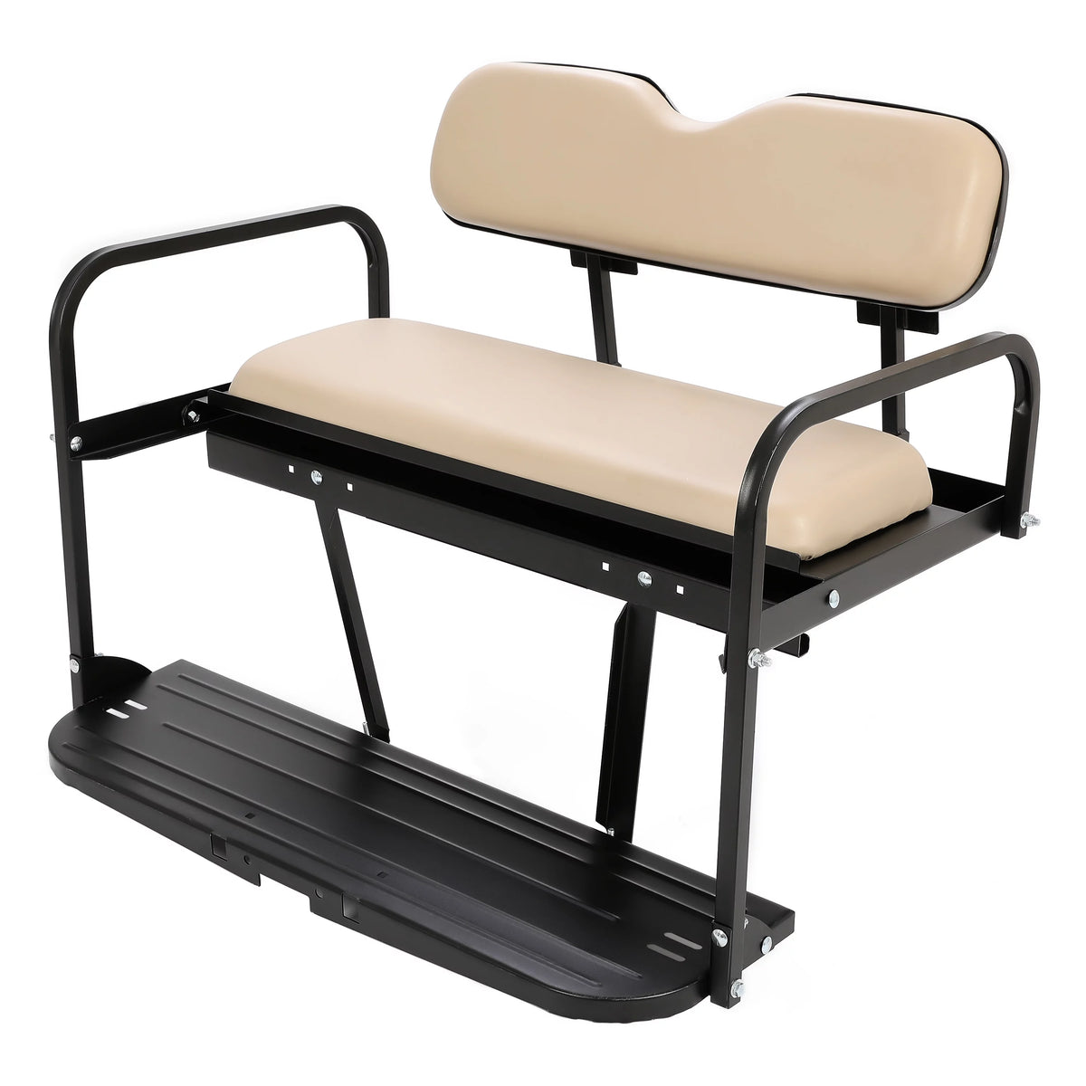 Tan Flip Folding Rear Back Seat Kit for EZGO Golf Cart G51118