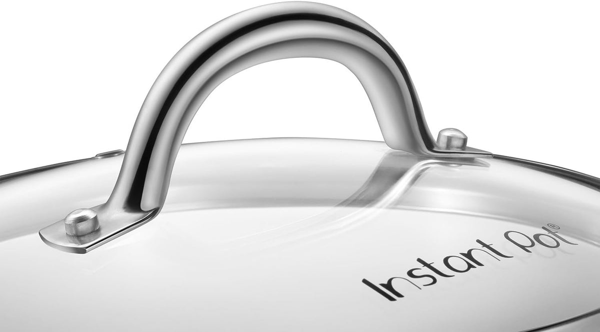 10-in-1 Pressure Cooker, 6 Quart, Stainless Steel Rim K303646