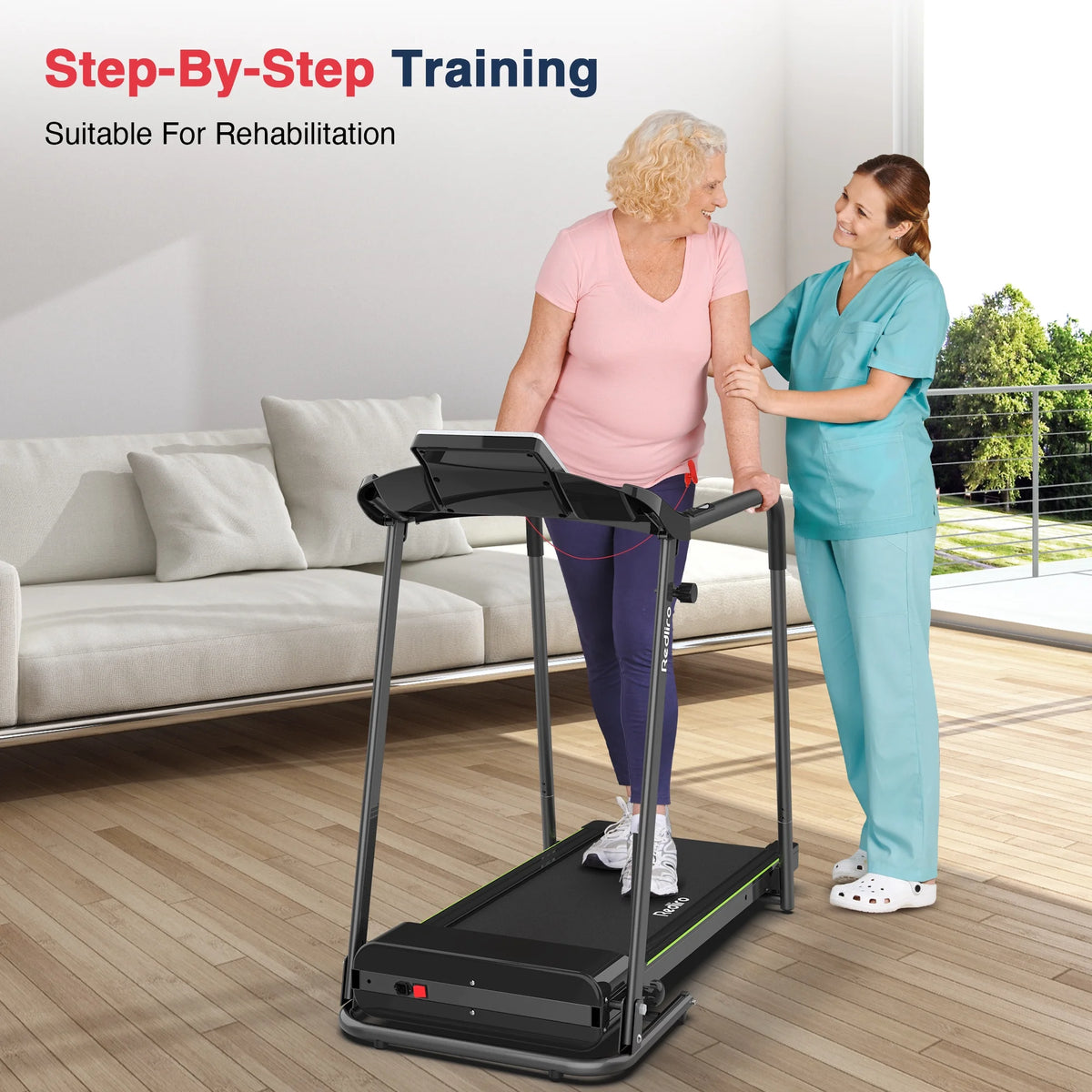 Folding Treadmill Walking Machine 2.25HP 300lbs T87601