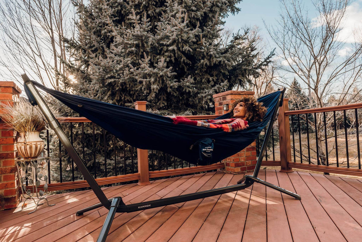 Gray Hammock Stand J673