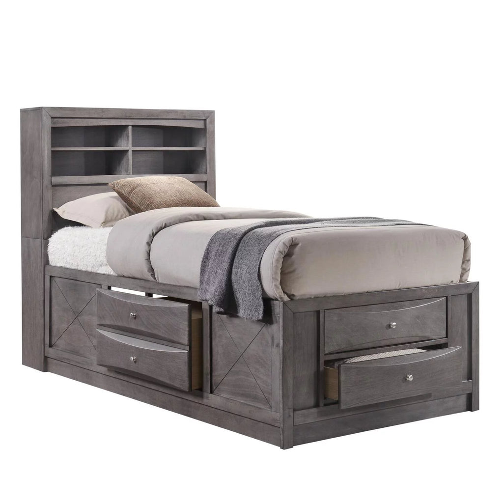 Twin Storage 6PC Bedroom Set D646839