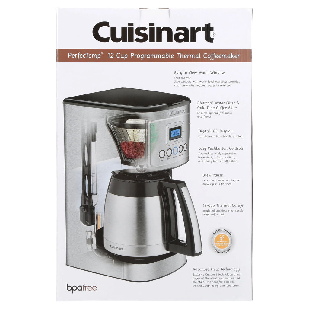 12 Cup Programmable Thermal Coffeemaker S846247