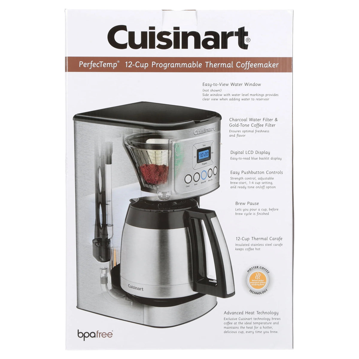 12 Cup Programmable Thermal Coffeemaker S846247