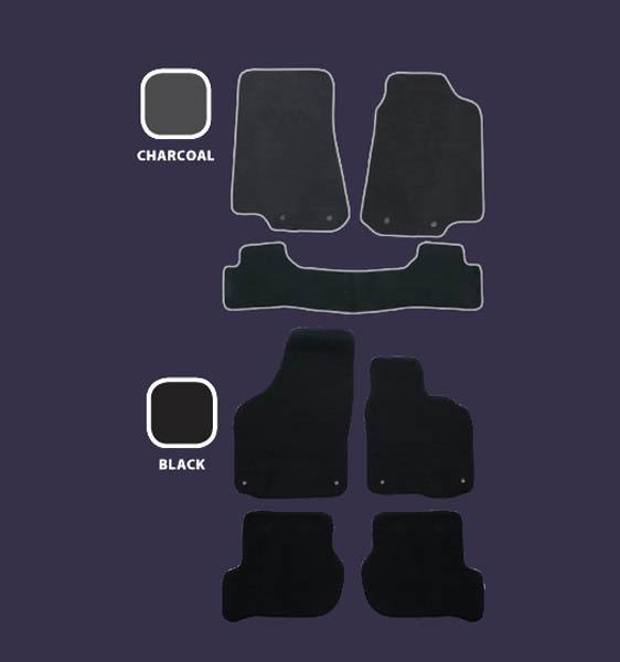 Black 3 Piece TPU Floormats W64884