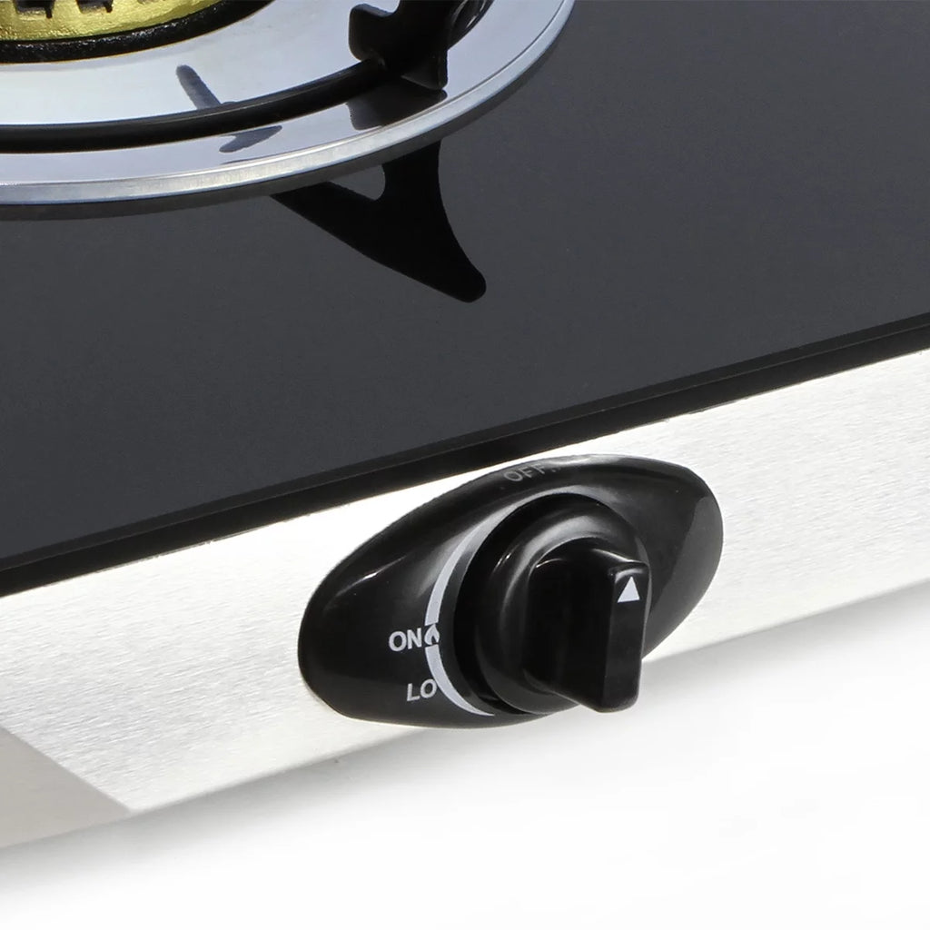 Dual Burner Propane Stove with Regulator W5301