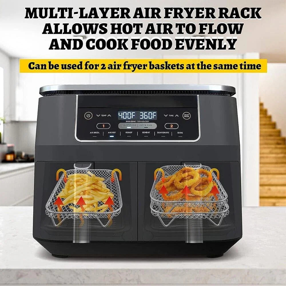 Stainless Steel Air Fryer Rack & Accessories T52921