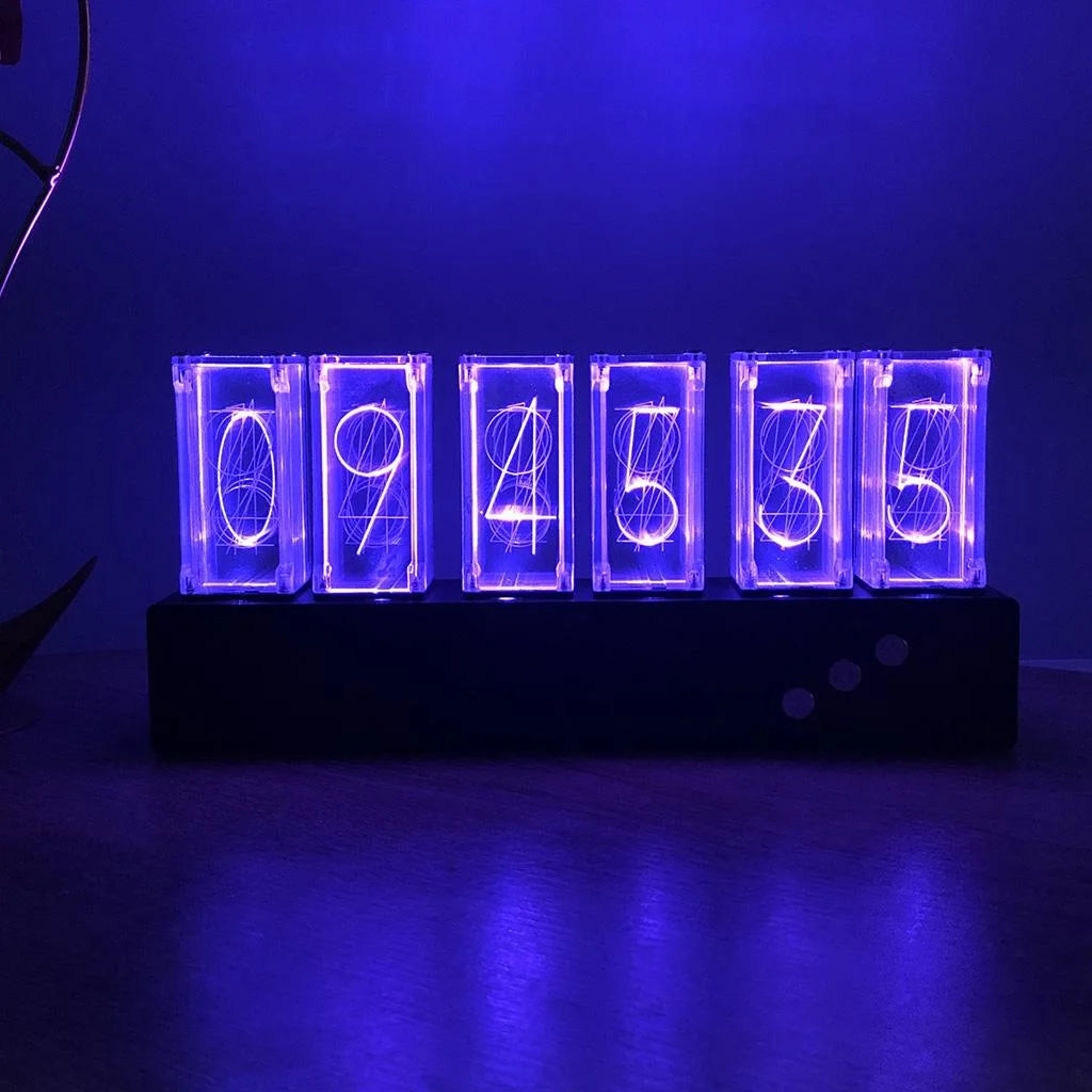 LED Nixie Clock Digital Tube Clock P516
