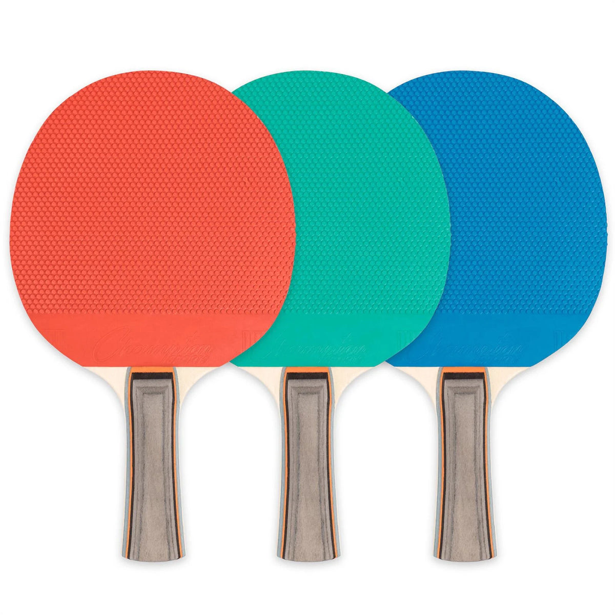 5 Ply Rubber Table Tennis Paddle, Bundle of 5 X640