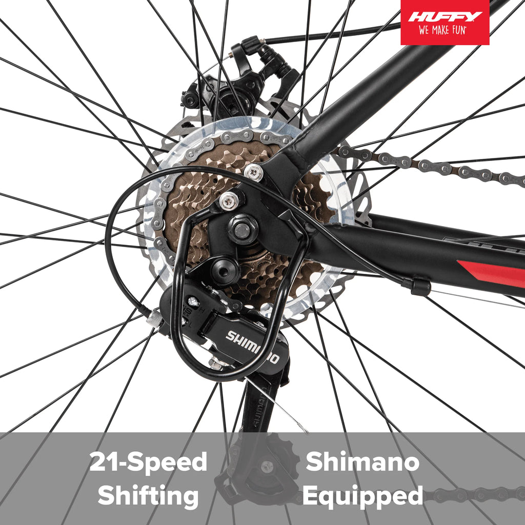 27.5 in. Black and Red Mountain Bikes X47379