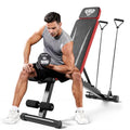 Adjustable Weight Bench with Headrest M8523