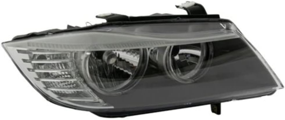 2009 2011 BMW 328i Headlight Assembly Driver Side Black Housing M418