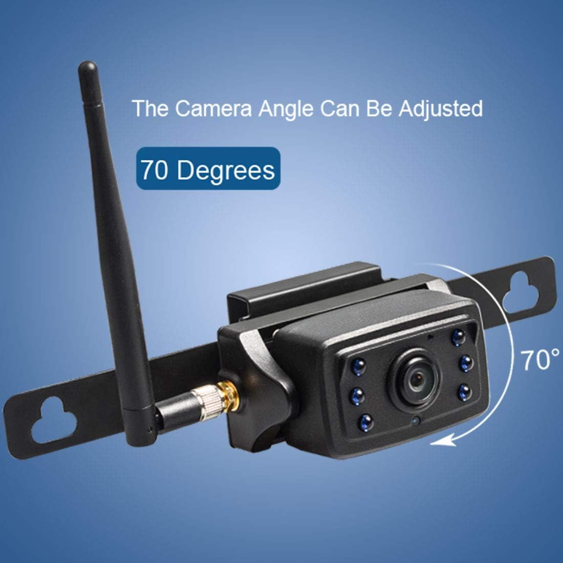 Wireless 720P License Plate Rear View Camera U431576