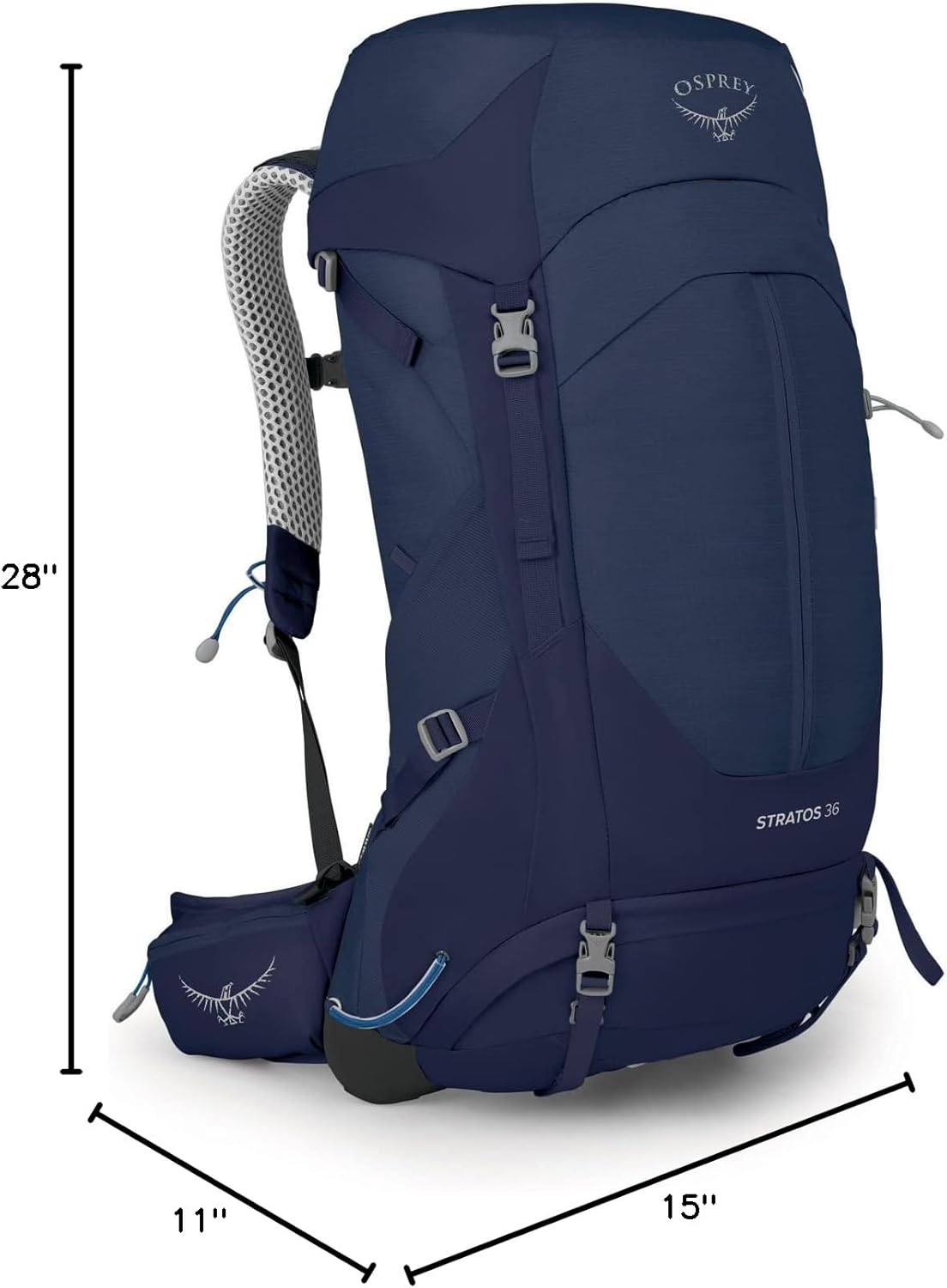 36L Men's Hiking Backpack, Cetacean Blue V192