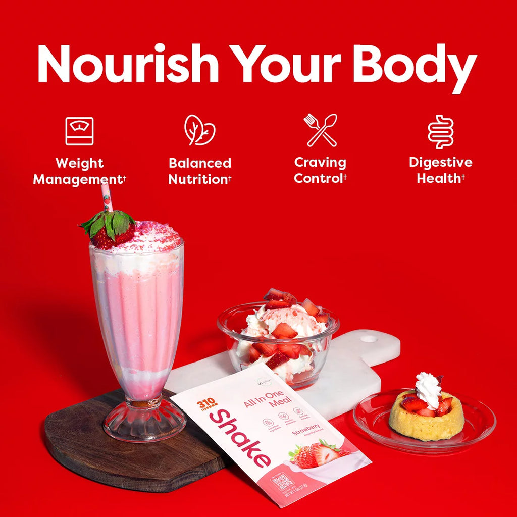 Strawberry Meal Shake, 28 servings P634