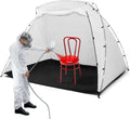 White 8.5 x 6 x 5.5 ft Portable Paint Booth Spray Paint Tent Q97875