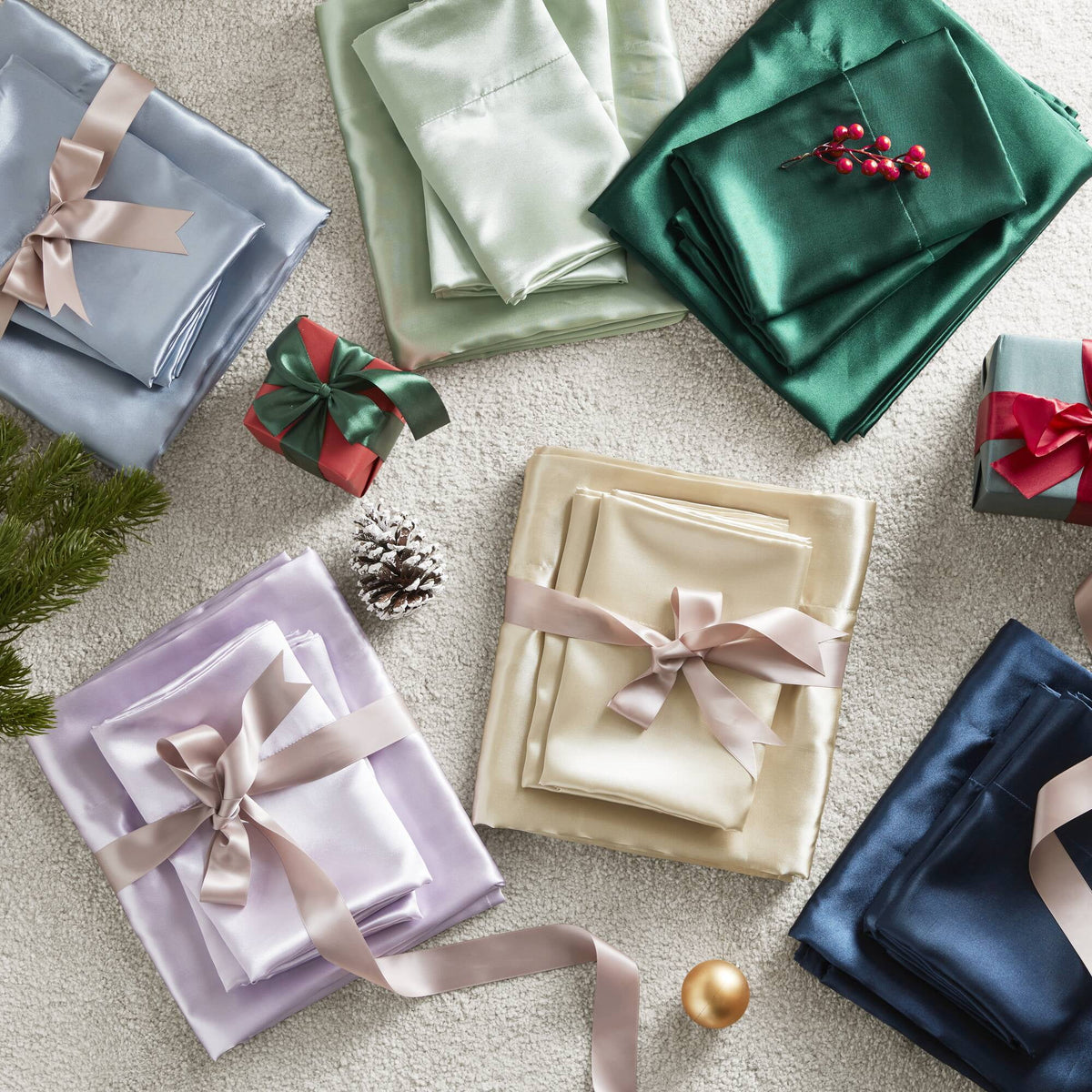 Satin Sheet Set Cal King V159