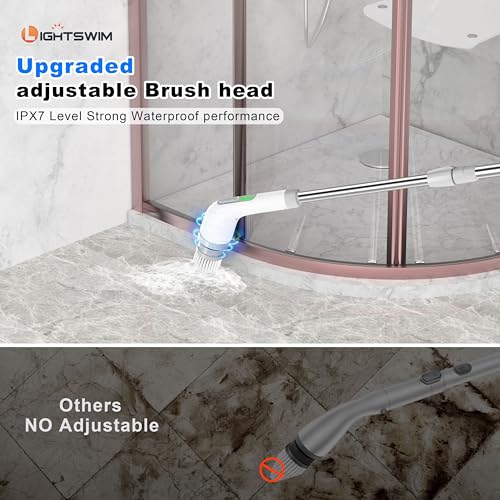 Electric Spin Scrubber 7 in 1 Dual Speed with Extension Arm B291