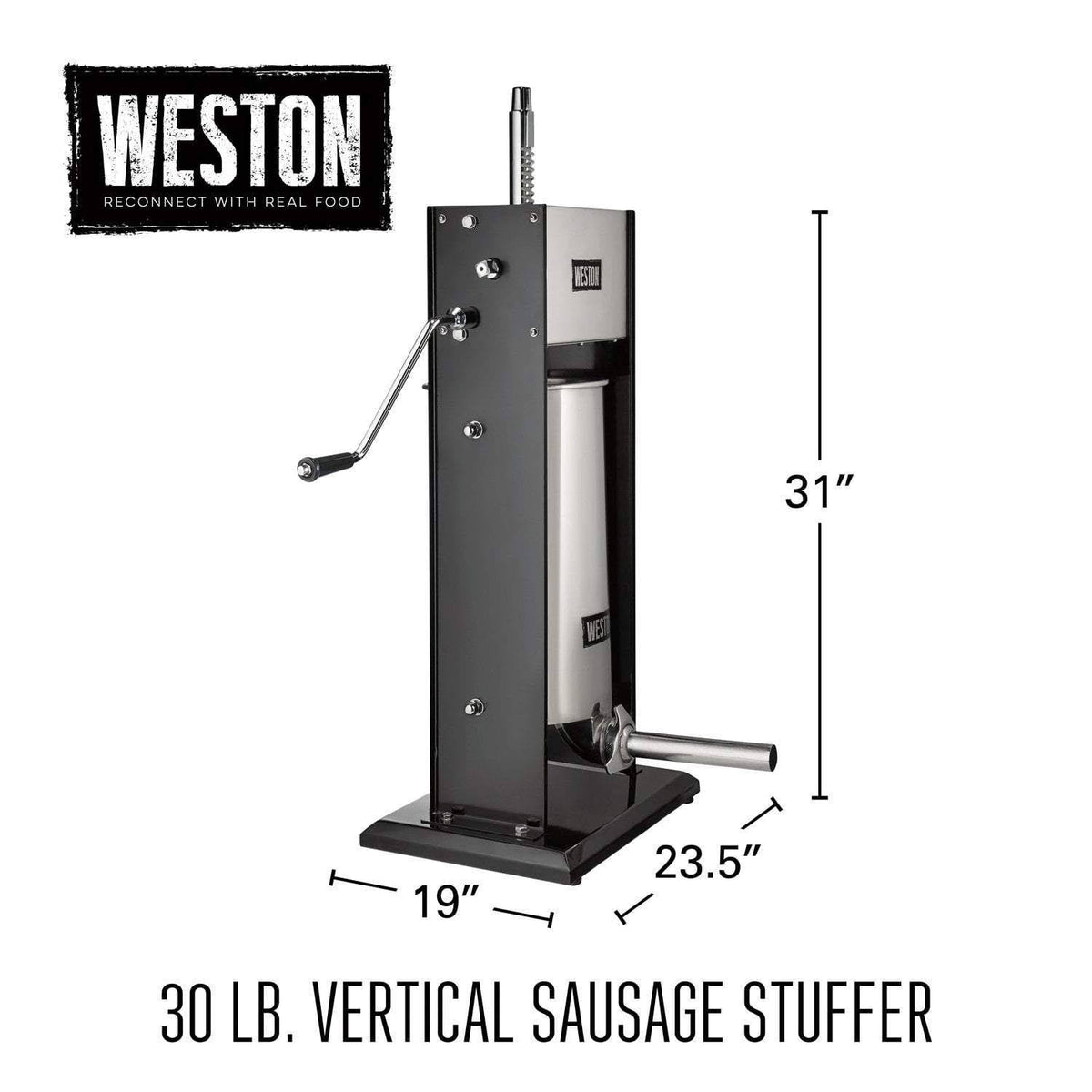 30 lb. Two-Speed Vertical Sausage Stuffer A3299