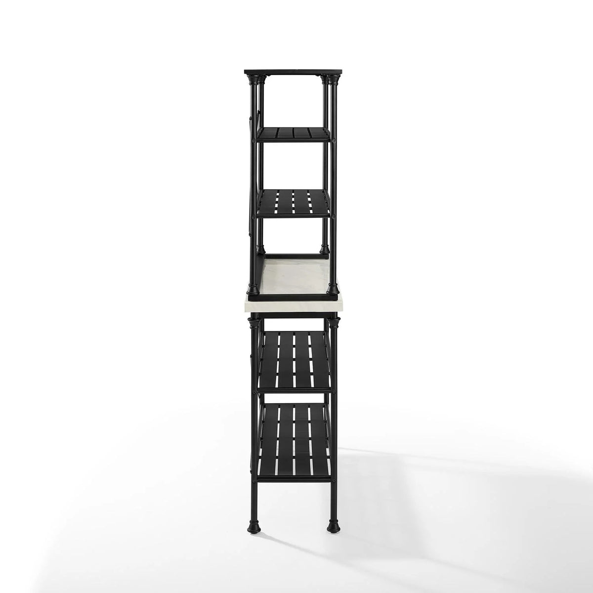 Matte Black Baker's Rack A115