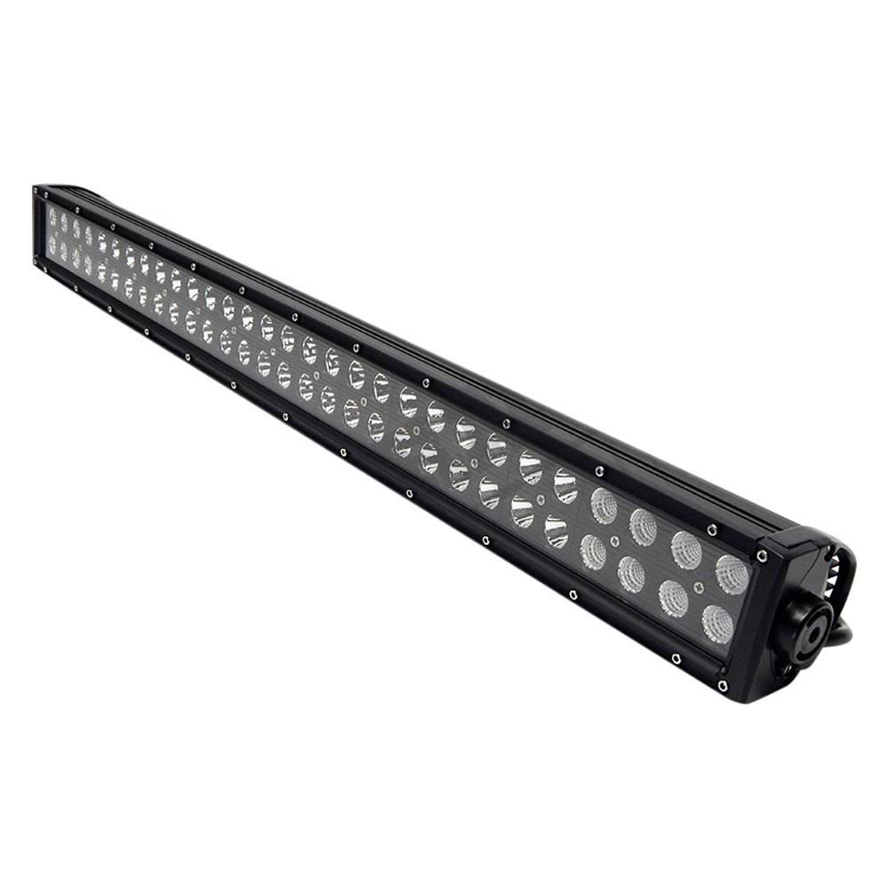 LED Light Bar Black Face Straight Double Row Combo Flood Beam 240W S890