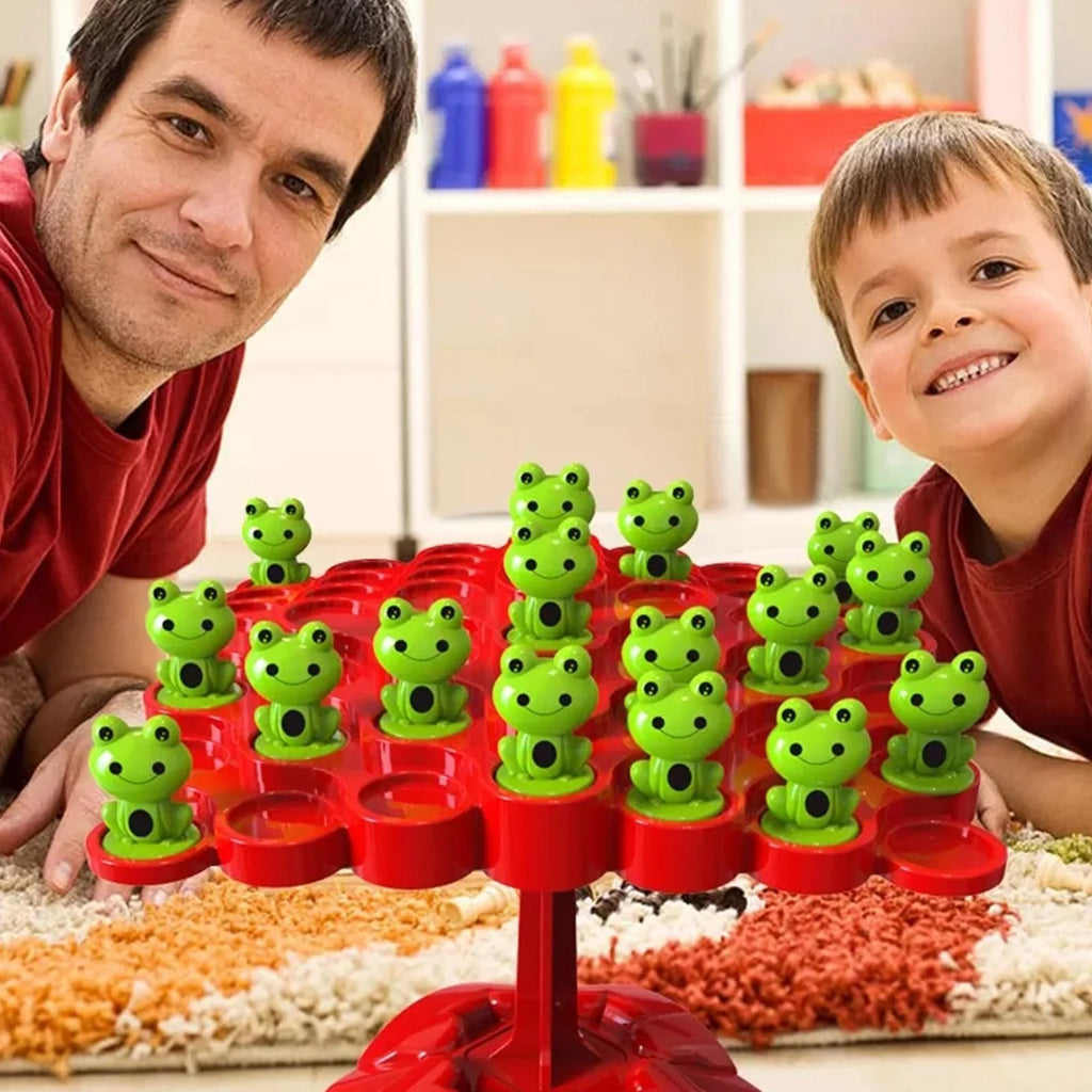 Frog Balance Counting Toys Board Game W82318