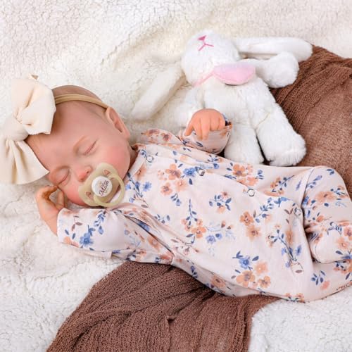 20 Inch Soft Body Realistic Newborn Baby Dolls with Clothes and Toy Accessories T645798