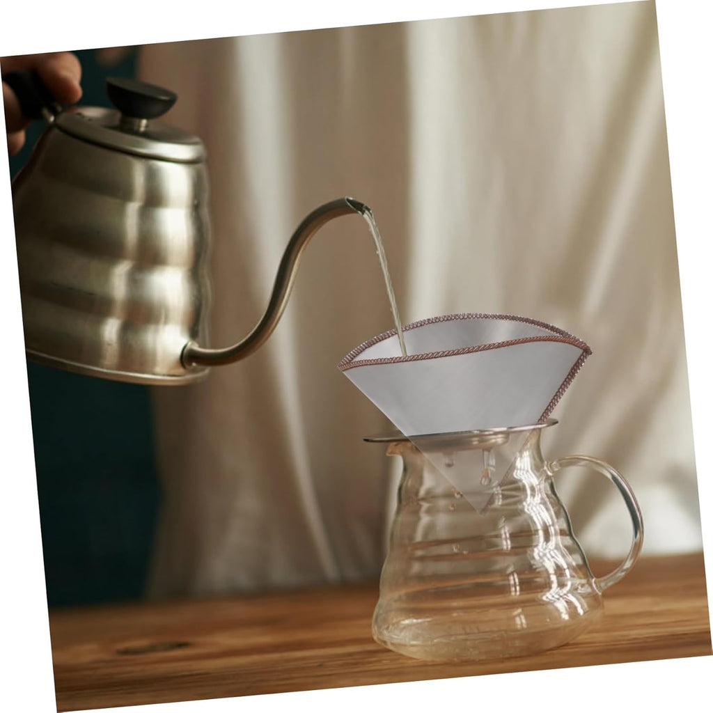 304 Stainless Steel Pour Over Coffee Filter Cone A57024