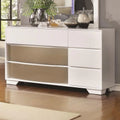 Contemporary Two Tone Finish Dresser T9480