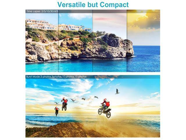 4K Waterproof Action Camera with Touch Screen R2462