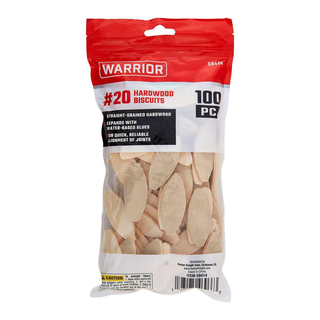 Hardwood Biscuits 100-Pack H2452