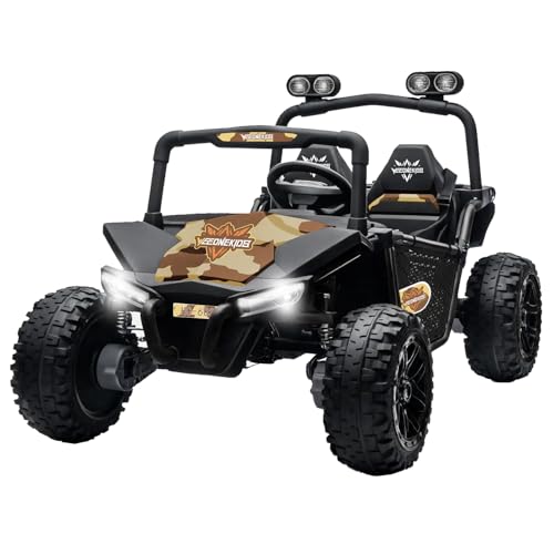 24V 2 Seat Electric Ride on Toy Car with 4 75W Motors J312