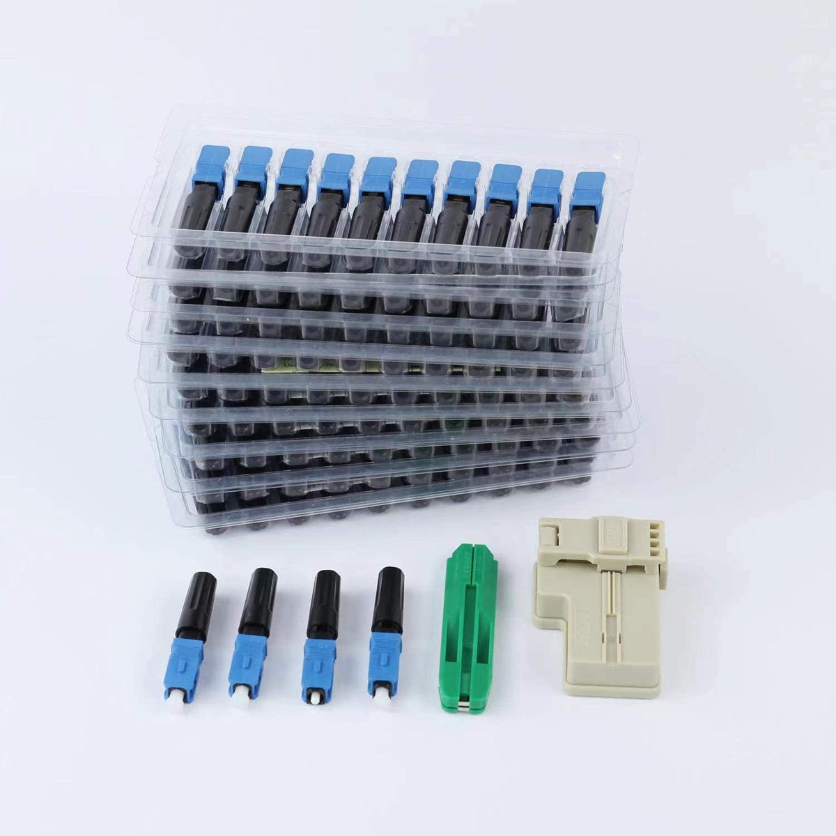 Fiber Optic Quick Connector 100pcs Single Mode W225265
