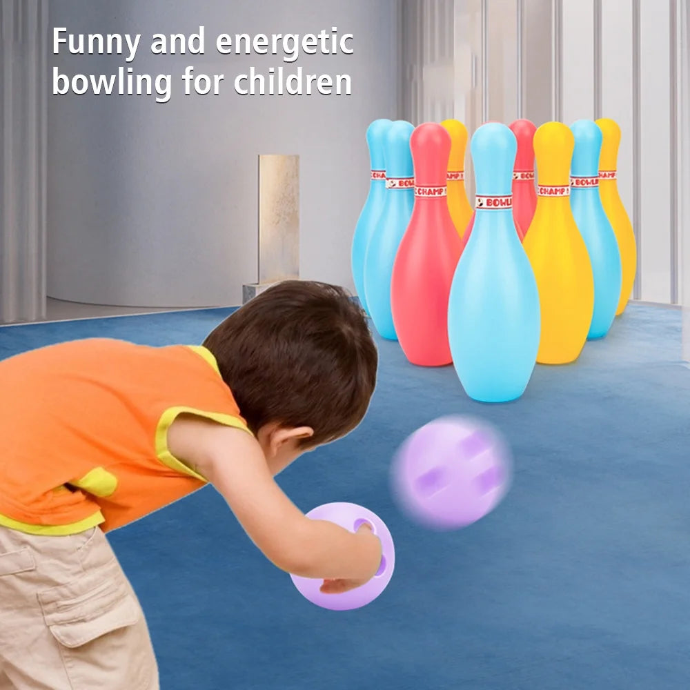 Children'S Bowling Set Indoor And Outdoor Z2898