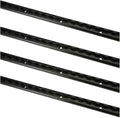 Black L Track 24 Inch 4 Pack U62099