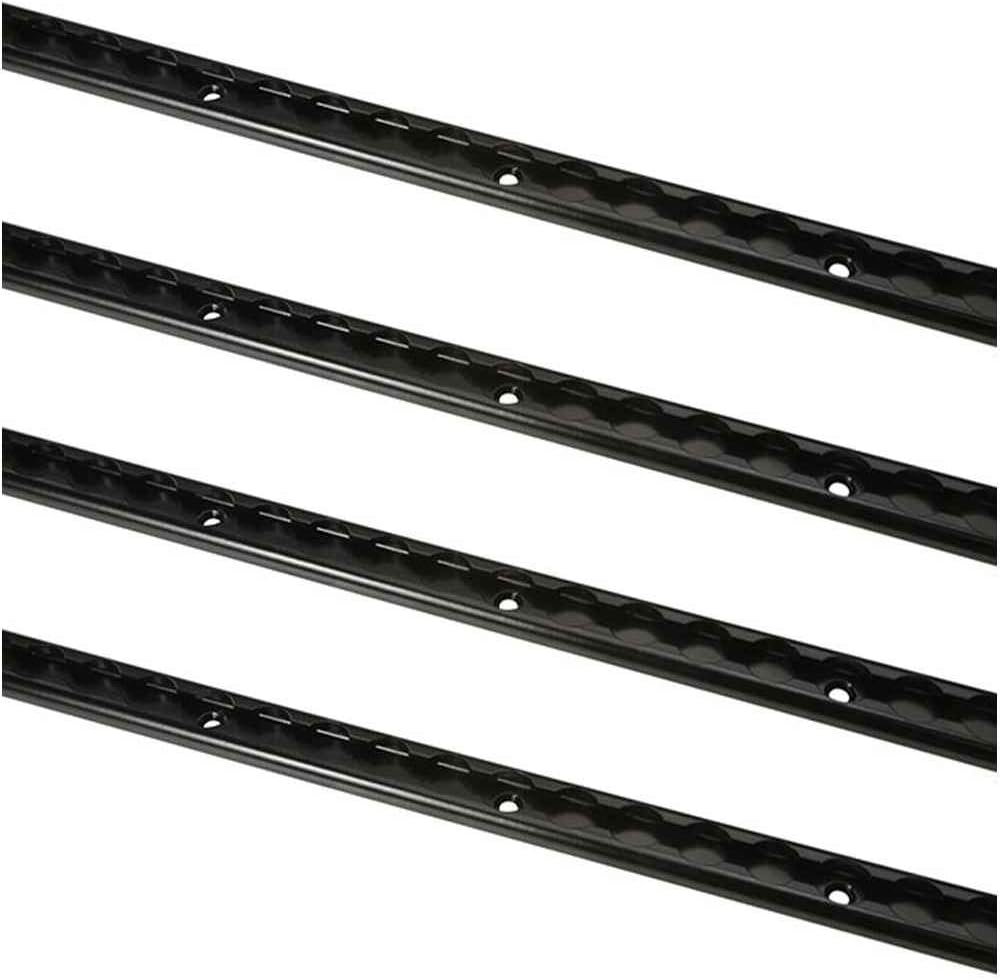 Black L Track 24 Inch 4 Pack U62099