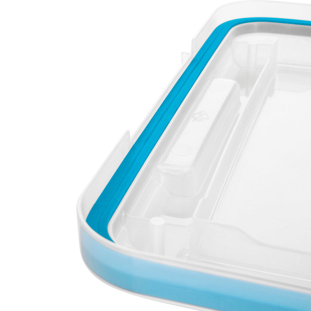 7.5 Quart Clear Plastic Storage Box with Lid (6 Pack) D849902