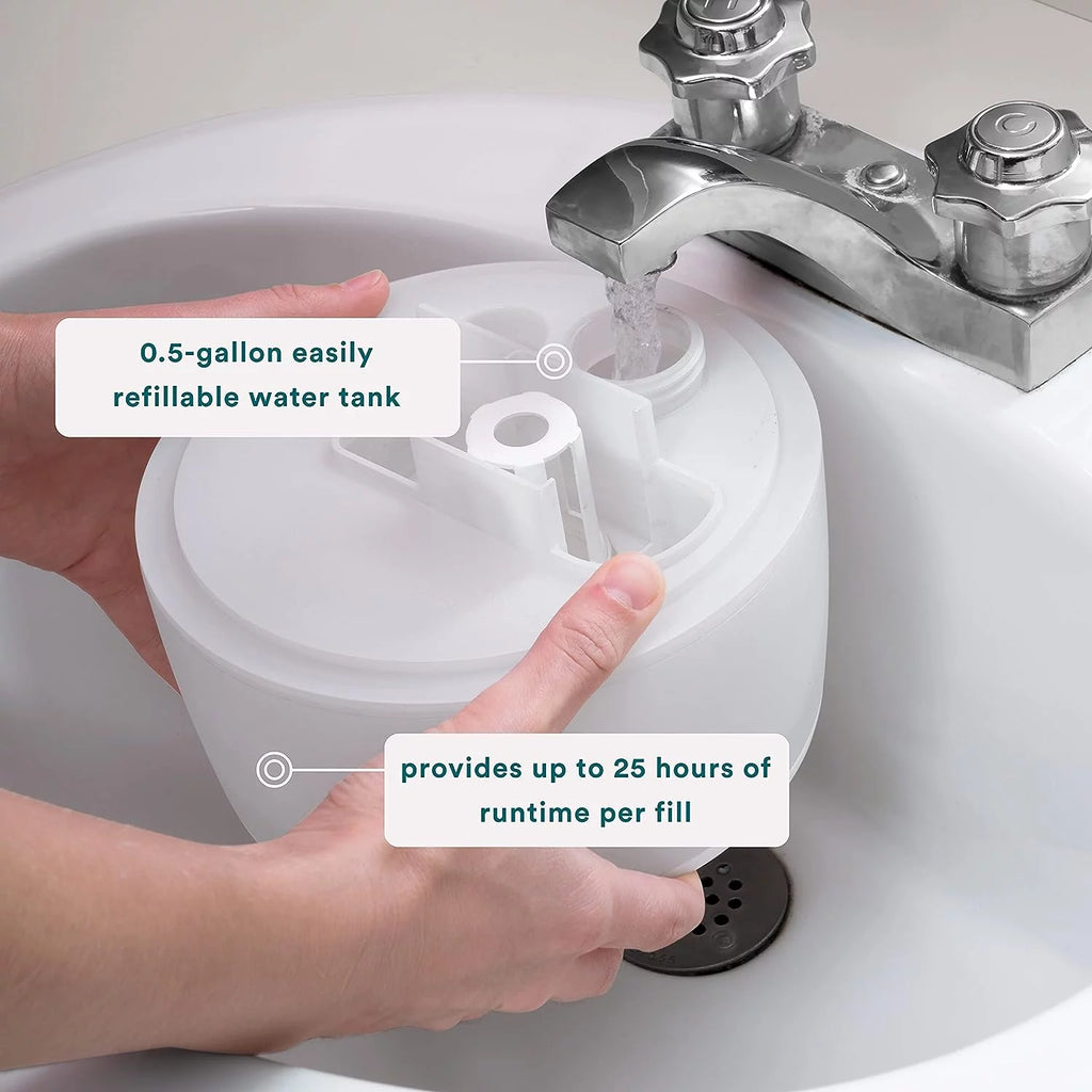 Cool Mist Ultrasonic Humidifier with Essential Oil Tray C95390